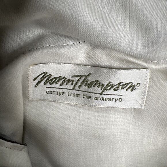 Norm Thompson Chino Casual Pleated Shorts Men's Size 38 Black 8" Length Golf - Picture 2 of 8